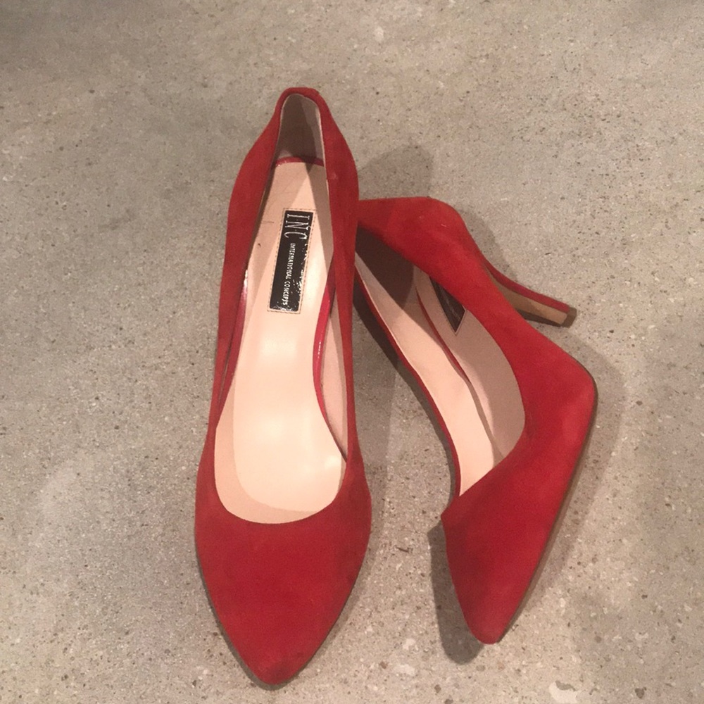 International Concepts Crimson Heels